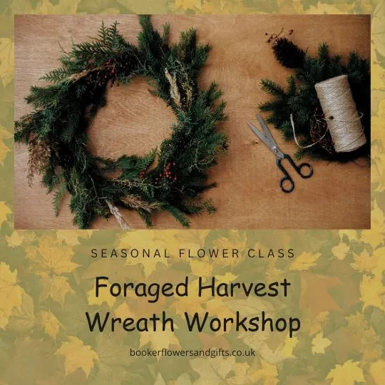 Make Your Own Fresh Foraged Wreath Workshop - The Reader At Calderstones Park